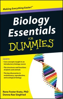 Biology Essentials for Dummies  9781118072677 Front Cover