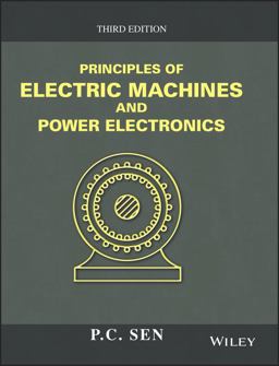 Principles of Electric Machines and Power Electronics 3rd 9781118078877 Front Cover
