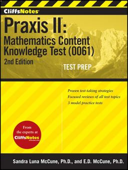 Praxis II Mathematics Content Knowledge Test (0061) 2nd 9781118085554 Front Cover