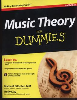 Music Theory for Dummiesï¿½ 2nd 9781118095508 Front Cover