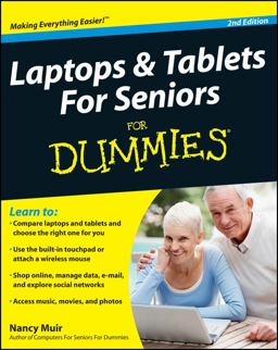 Laptops and Tablets for Seniors for Dummies 2nd 9781118095966 Front Cover