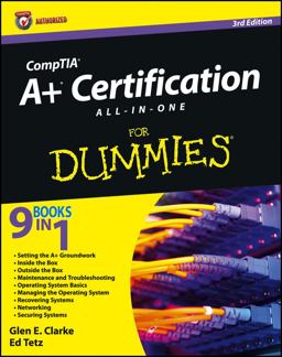 CompTIA A+ Certification All-in-One for Dummiesï¿½ 3rd 9781118098790 Front Cover