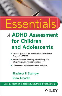 Essentials of ADHD Assessment for Children and Adolescents  9781118112700 Front Cover