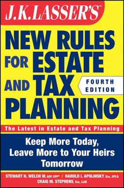 New Rules for Estate and Tax Planning 4th 9781118113554 Front Cover