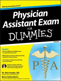Physician Assistant Exam for Dummies  9781118115565 Front Cover