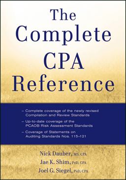 Complete CPA Reference 5th 9781118115886 Front Cover