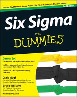 Six Sigma for Dummies 2nd 9781118120354 Front Cover