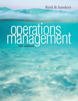 Operations Management 5th 9781118122679 Front Cover