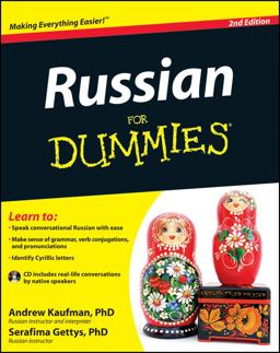 Russian for Dummies +CD 2nd 9781118127698 Front Cover