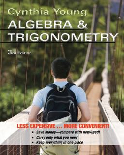 Algebra and Trigonometry 3rd 9781118129302 Front Cover