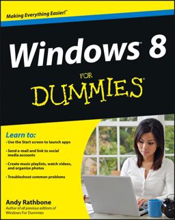 Windows 8 for Dummies  9781118134610 Front Cover