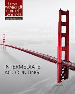 Intermediate Accounting 15th 9781118147290 Front Cover