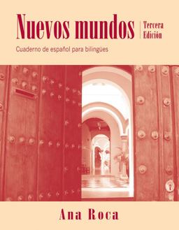 Nuevos Mundos Workbook Cuaderno de Espaï¿½ol para Bilingï¿½es 3rd 9781118151426 Front Cover