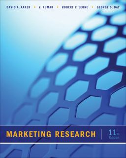 Marketing Research 11th 9781118156636 Front Cover