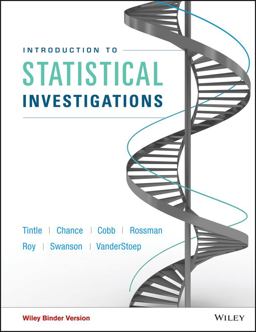 Introduction to Statistical Investigations: 1st 9781118172148 Front Cover