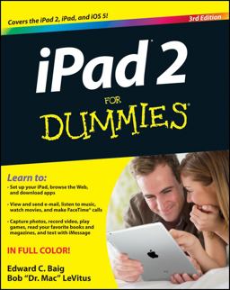 IPad 2 for Dummies 3rd 9781118176795 Front Cover