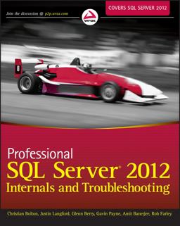 Professional SQL Server 2012 Internals and Troubleshooting  9781118177655 Front Cover