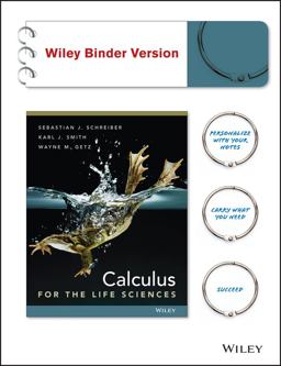 Calculus for the Life Sciences  9781118180662 Front Cover