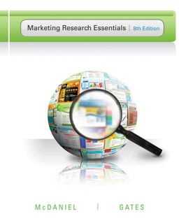 Marketing Research Essentials 8th 9781118249321 Front Cover