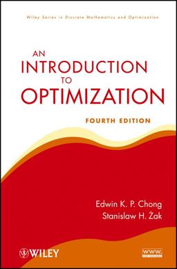 Introduction to Optimization 4th 9781118279014 Front Cover