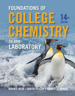 Foundations of Chemistry in the Laboratory 14th 9781118288993 Front Cover