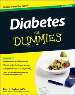 Diabetes for Dummies 4th 9781118294475 Front Cover