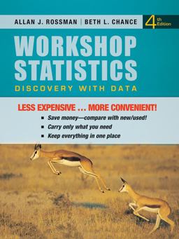 Workshop Statistics: Discovery with Data 4e Binder Ready Version + WileyPLUS Registration Card