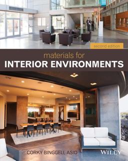 Materials for Interior Environments 2nd 9781118306352 Front Cover