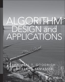 Algorithm Design and Applications  9781118335918 Front Cover