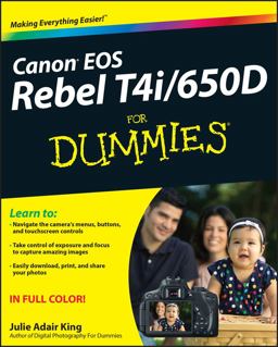 Canon EOS Rebel T4i/650D for Dummies
