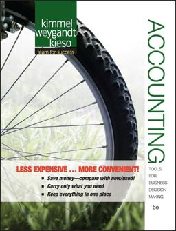 Accounting 5th 9781118342763 Front Cover