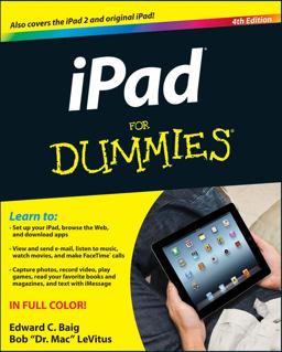 iPad 2 for Dummies 4th 9781118352007 Front Cover