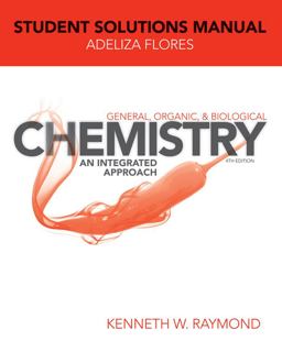 General Organic and Biological Chemistry An Integrated Approach 4th 9781118362495 Front Cover