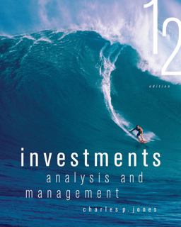 Investments Analysis and Management 12th 9781118363294 Front Cover