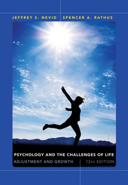 Psychology and the Challenges of Life Adjustment and Growth 12th 9781118370360 Front Cover