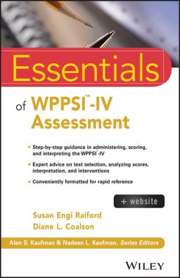 Essentials of WPPSI-IV Assessment  9781118380628 Front Cover