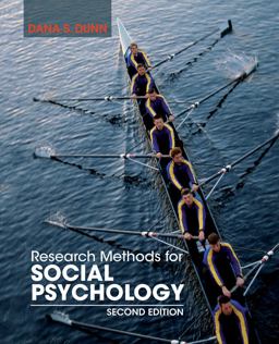 Research Methods for Social Psychology 2nd 9781118406052 Front Cover