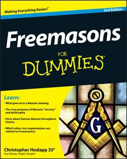 Freemasons for Dummies 2nd 2013 9781118412084 Front Cover