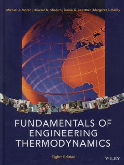 Fundamentals of Engineering Thermodynamics 8th 9781118412930 Front Cover