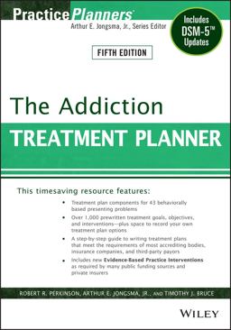 Addiction Treatment Planner Includes DSM-5 Updates 5th 9781118414750 Front Cover