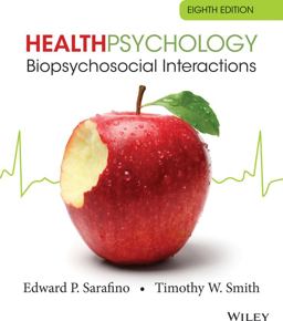 Health Psychology Biopsychosocial Interactions 8th 9781118425206 Front Cover