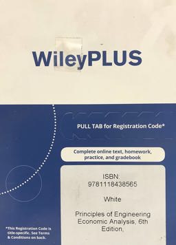 WP V5 Card for Principles of Engineering Economic Analysis