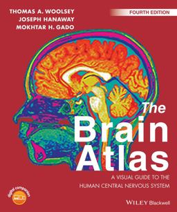 Brain Atlas A Visual Guide to the Human Central Nervous System 4th 9781118438770 Front Cover