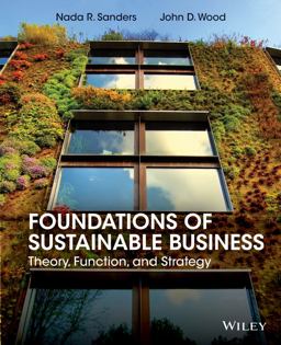 Foundations of Sustainability Theory, Function, and Strategy  9781118441046 Front Cover