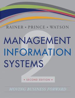 Management Information Systems 2nd 9781118443590 Front Cover