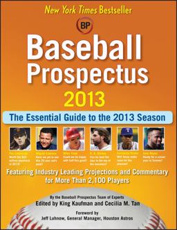Baseball Prospectus 2013 3rd 9781118459195 Front Cover