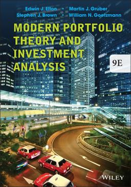 Modern Portfolio Theory and Investment Analysis:  9781118469941 Front Cover