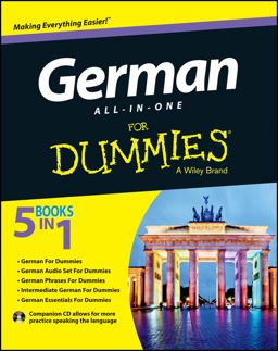 German All-In-One for Dummies, with CD  9781118491409 Front Cover