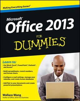 Office 2013 for Dummies  9781118497159 Front Cover