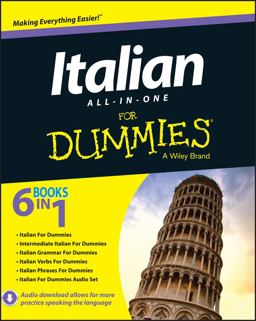 Italian All-In-One for Dummies  9781118510605 Front Cover